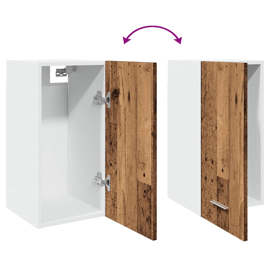 Hängeschrank Lyon Altholz-Optik 30x31x60 cm Holzwerkstoff