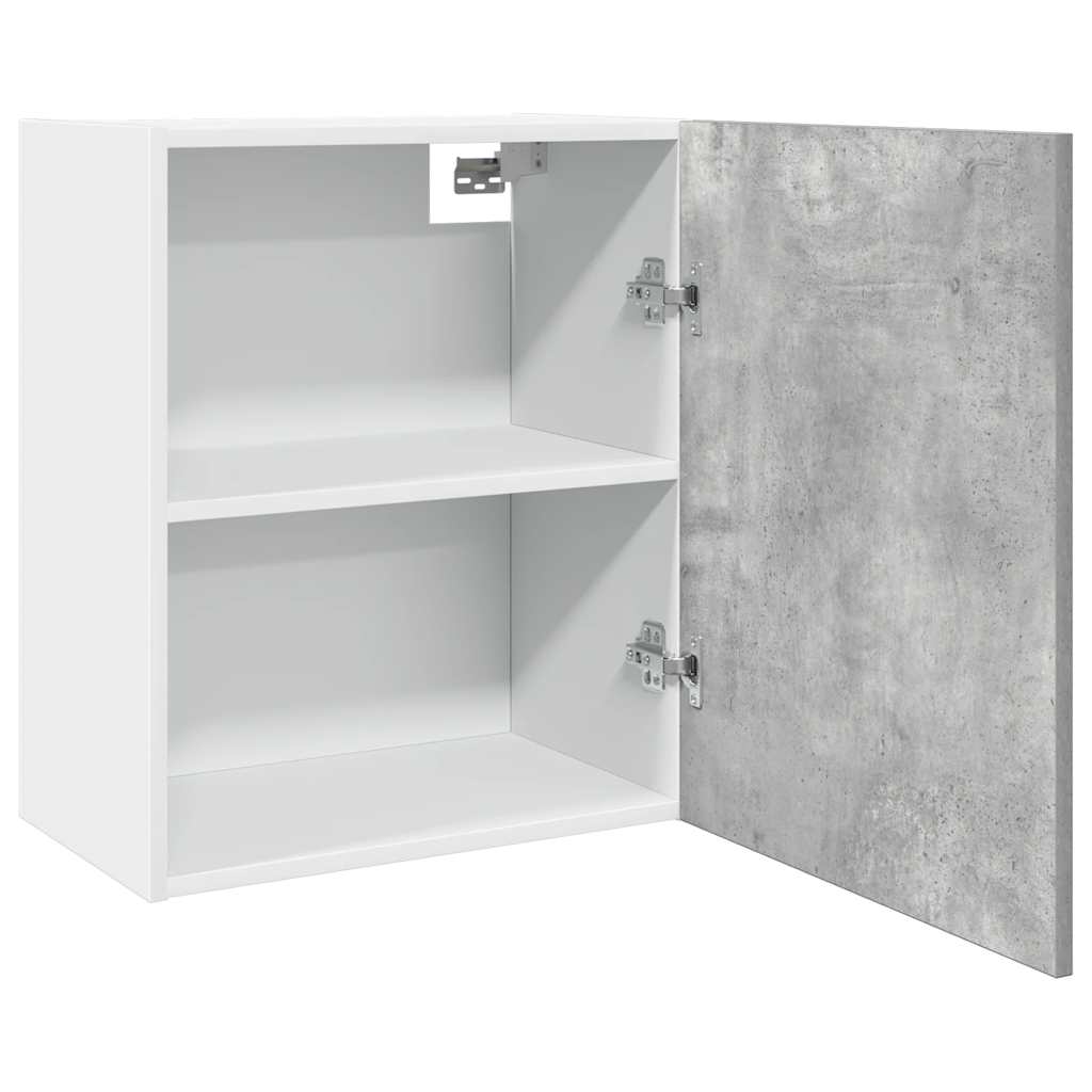 Hängeschrank Lyon Betongrau 50x31x60 cm Holzwerkstoff