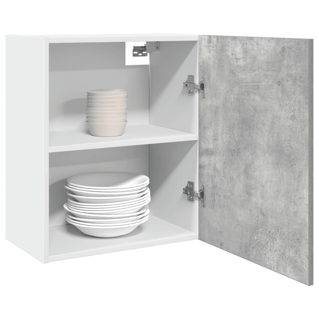 Hängeschrank Lyon Betongrau 50x31x60 cm Holzwerkstoff