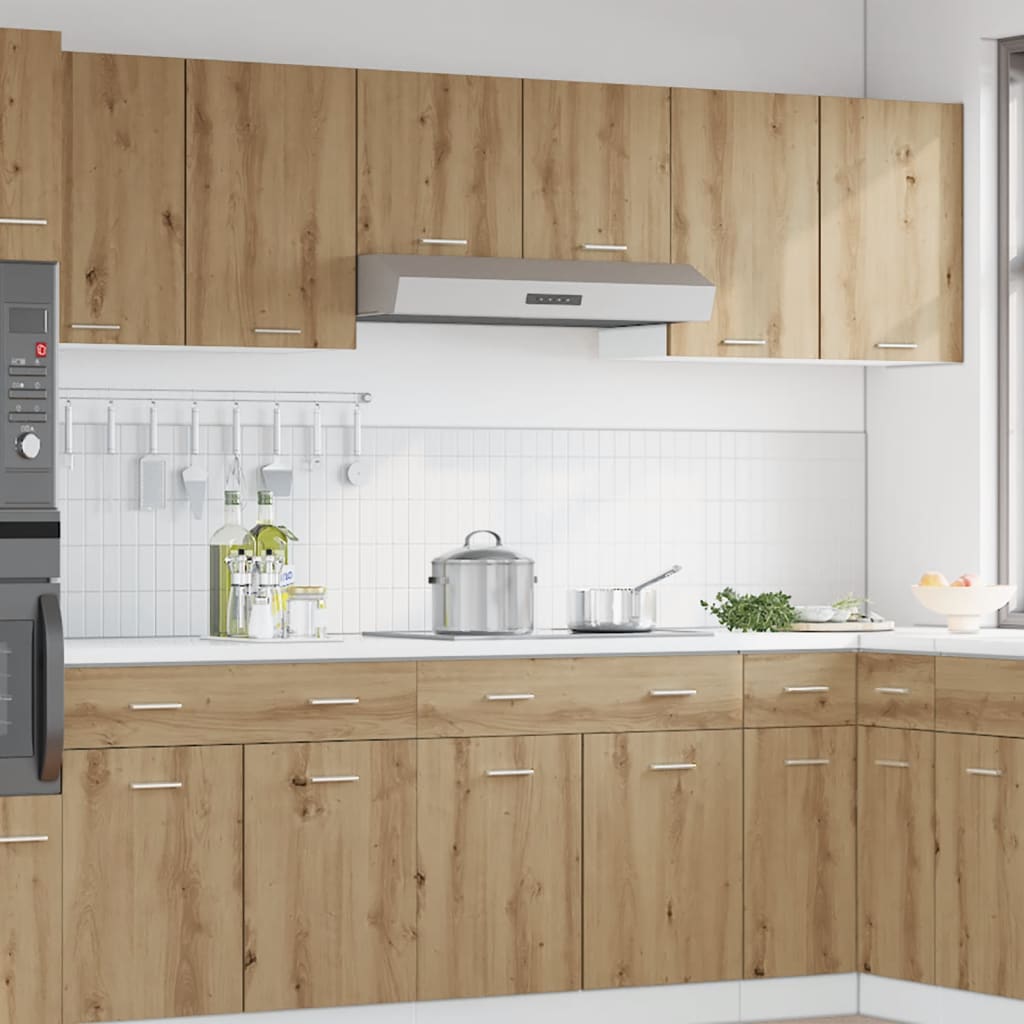 Hängeschrank Lyon Artisan-Eiche 80x31x60 cm Holzwerkstoff