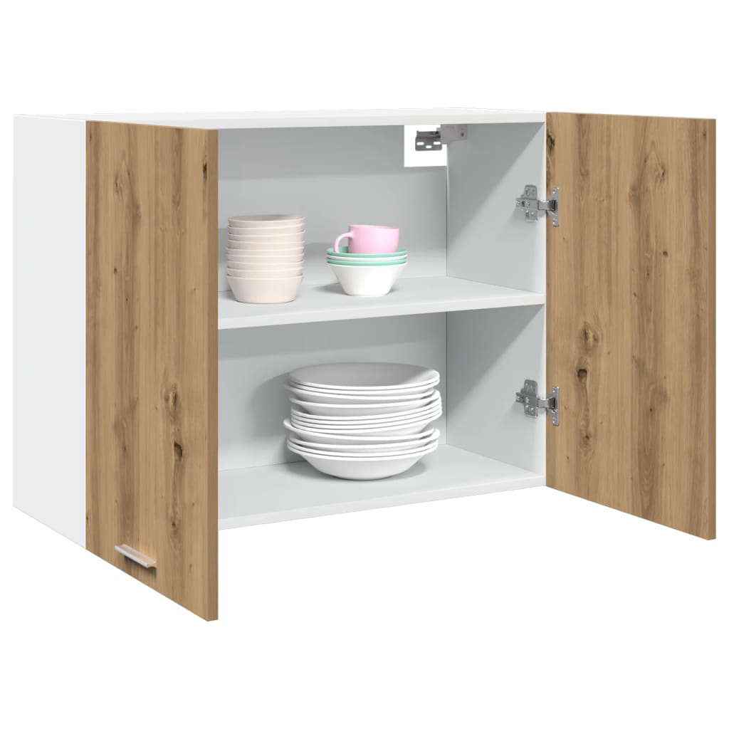 Hängeschrank Lyon Artisan-Eiche 80x31x60 cm Holzwerkstoff