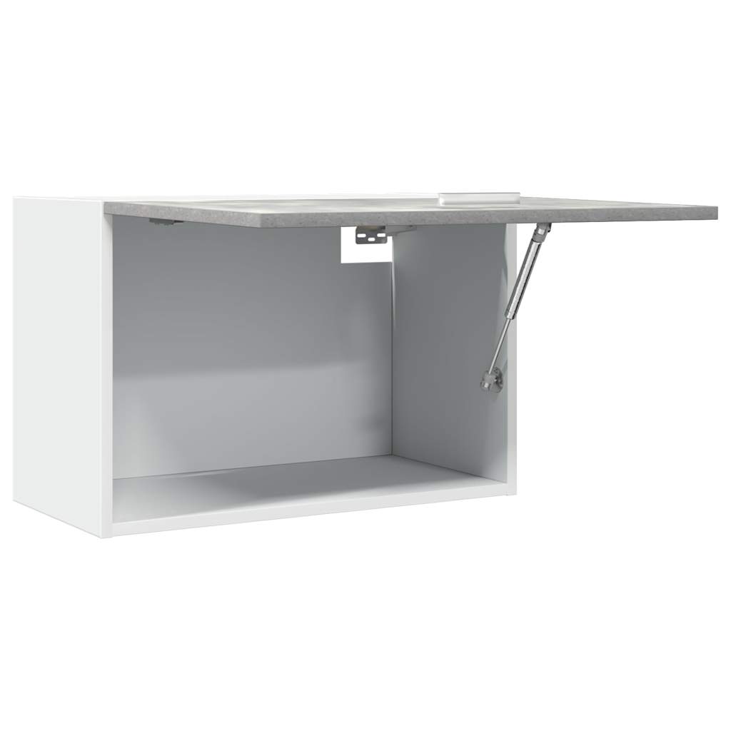 Hängeschrank Lyon Betongrau 60x31x40 cm Holzwerkstoff