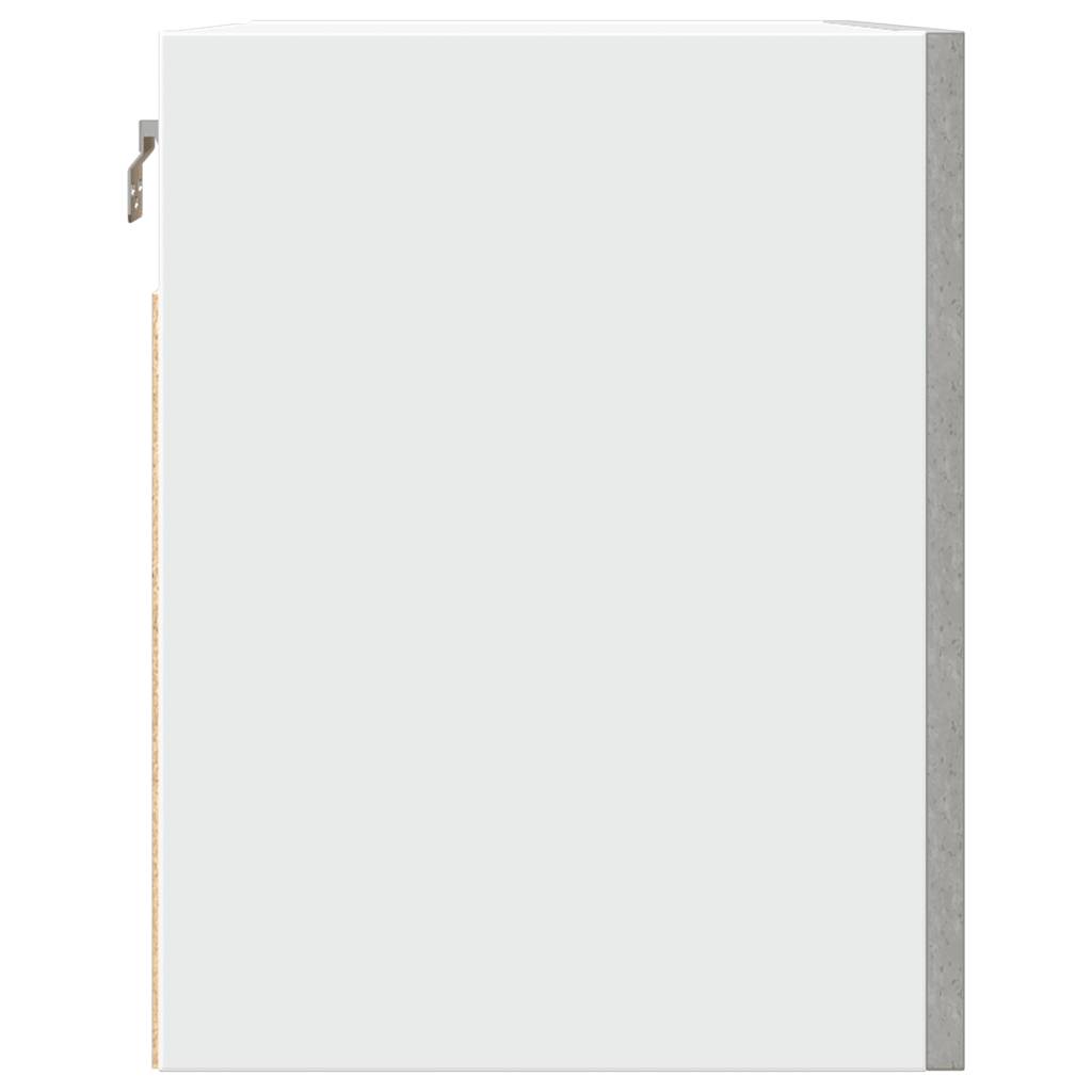 Hängeschrank Lyon Betongrau 60x31x40 cm Holzwerkstoff