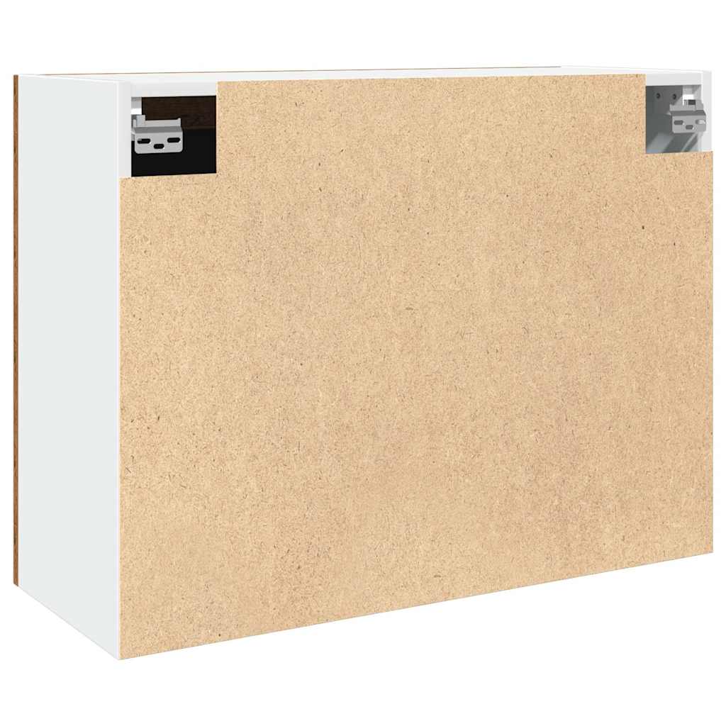 Hängeglasschrank Lyon Altholz-Optik 80x31x60 cm Holzwerkstoff
