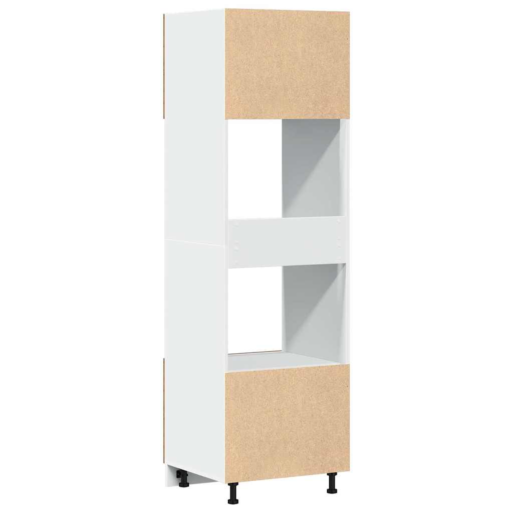 Mikrowellenschrank Lyon Altholz-Optik 60x57x207 cm Holzwerkstoff