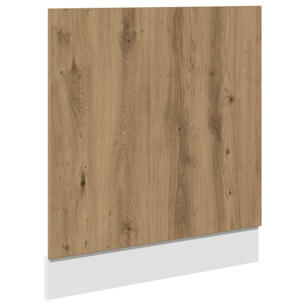 Geschirrspülerblende Lyon Artisan-Eiche 60x1,5x67 cm Holzwerkstoff