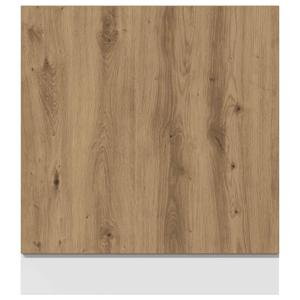 Geschirrspülerblende Lyon Artisan-Eiche 60x1,5x67 cm Holzwerkstoff