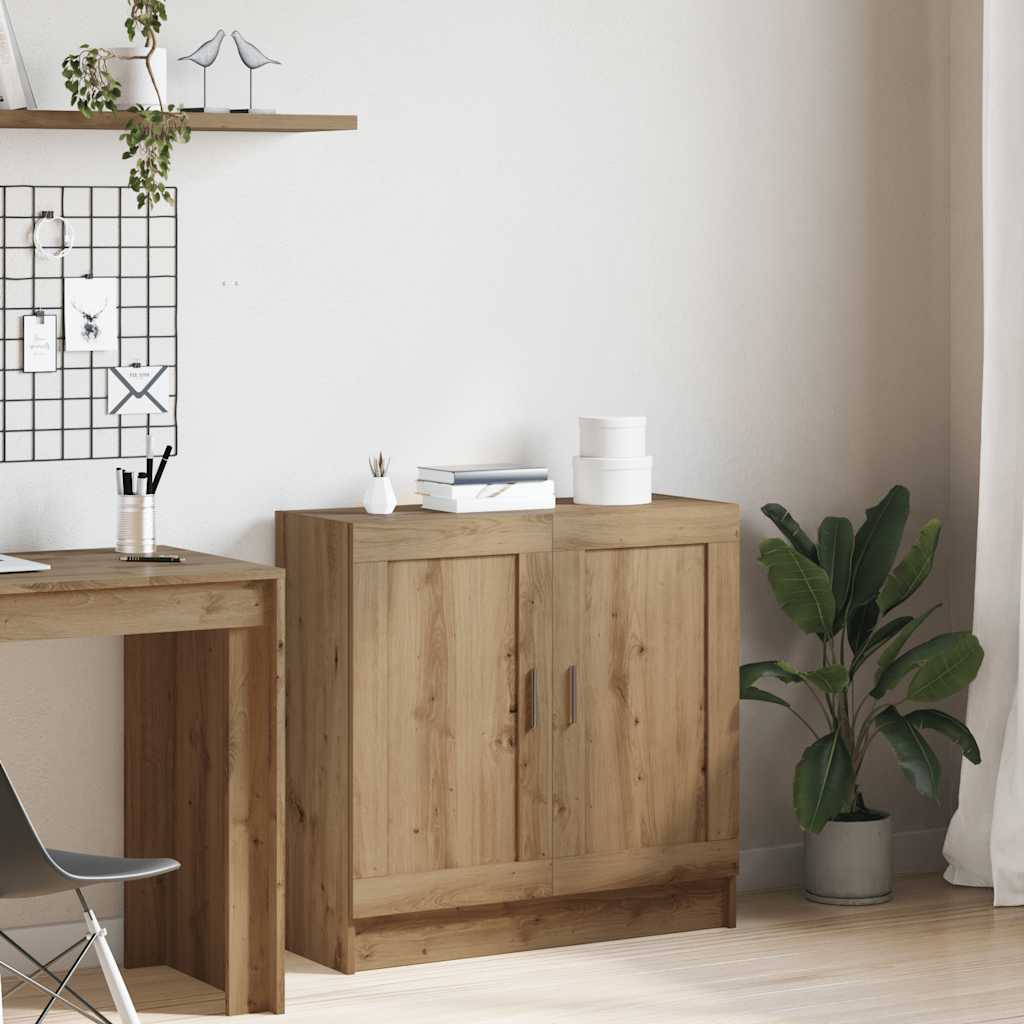 Bücherschrank Artisan-Eiche 82,5x30,5x80 cm Holzwerkstoff