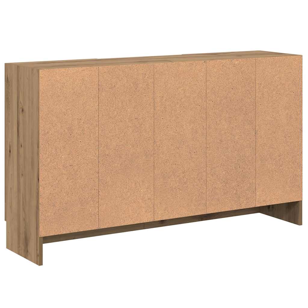 Sideboard Artisan-Eiche 120x30,5x70 cm Holzwerkstoff
