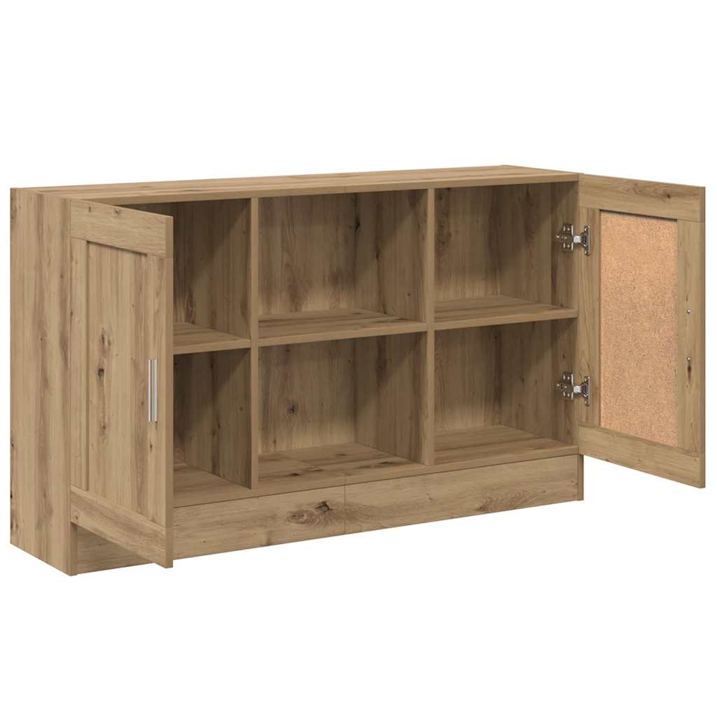 Sideboard Artisan-Eiche 120x30,5x70 cm Holzwerkstoff