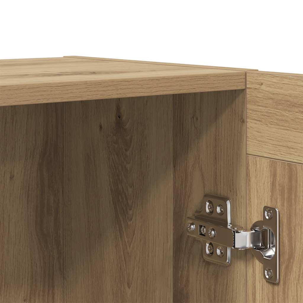 Sideboard Artisan-Eiche 120x30,5x70 cm Holzwerkstoff