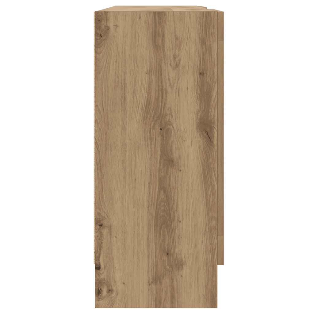 Sideboard Artisan-Eiche 120x30,5x70 cm Holzwerkstoff