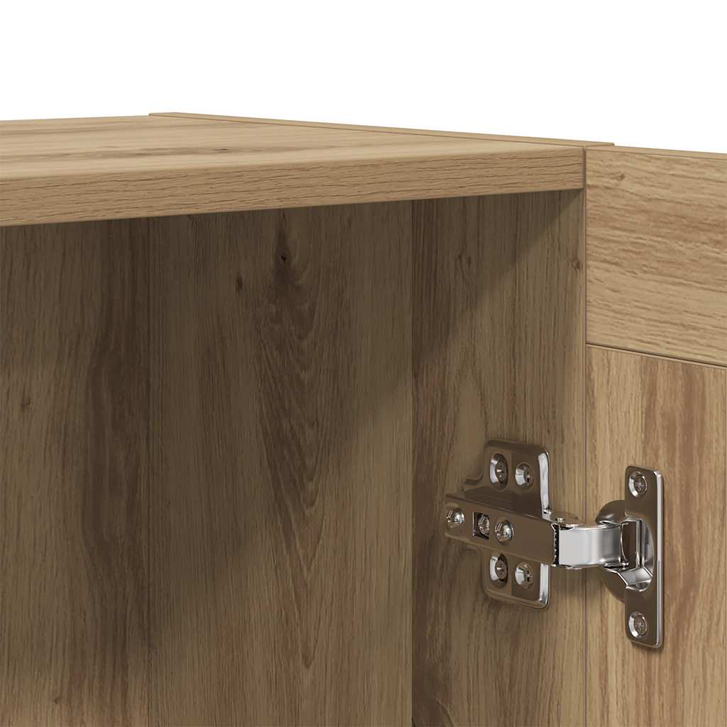 Sideboard Artisan-Eiche 120x30,5x70 cm Holzwerkstoff