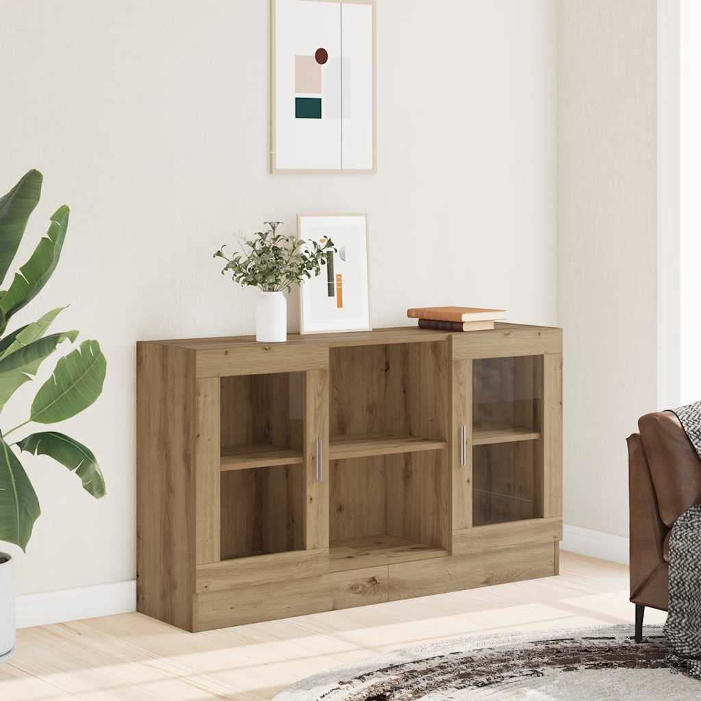 Sideboard Artisan-Eiche 120x30,5x70 cm Holzwerkstoff