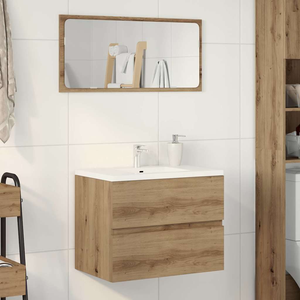 Badschrank Artisan-Eiche 60x38,5x45 cm Holzwerkstoff