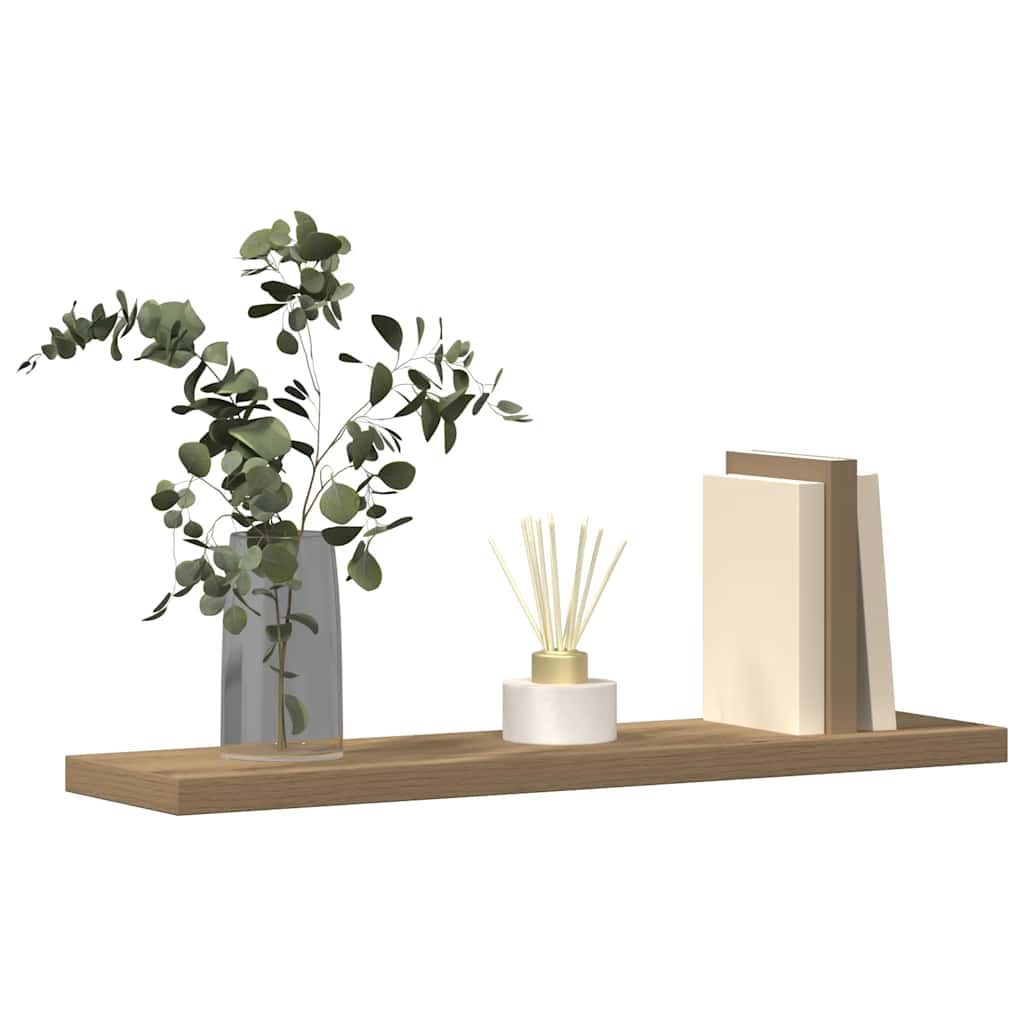 Wandregale 4 Stk. Artisan-Eiche 40x10x1,5 cm Holzwerkstoff