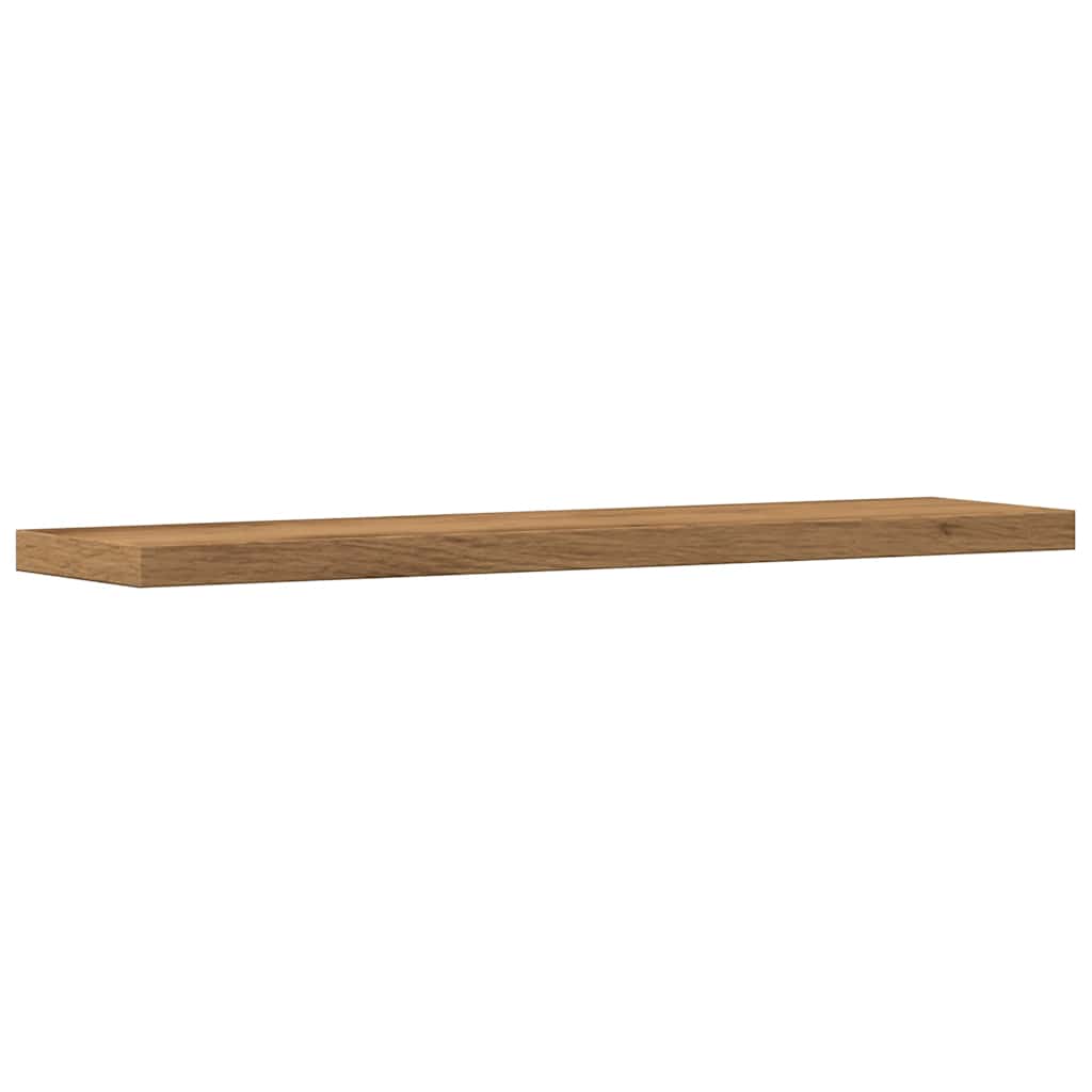 Wandregale 4 Stk. Artisan-Eiche 40x10x1,5 cm Holzwerkstoff