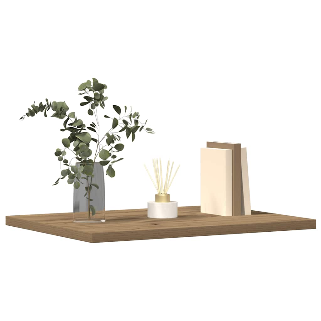 Regalböden 4 Stk. Artisan-Eiche 40x30x1,5 cm Holzwerkstoff
