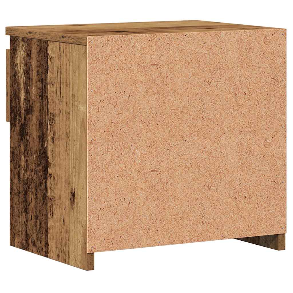 Nachttisch Altholz-Optik 40x30x39 cm Holzwerkstoff