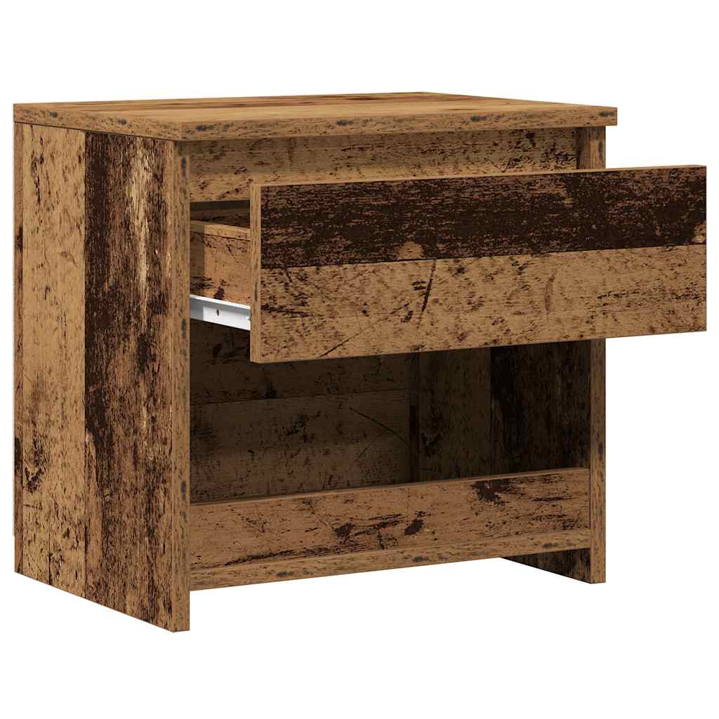 Nachttisch Altholz-Optik 40x30x39 cm Holzwerkstoff