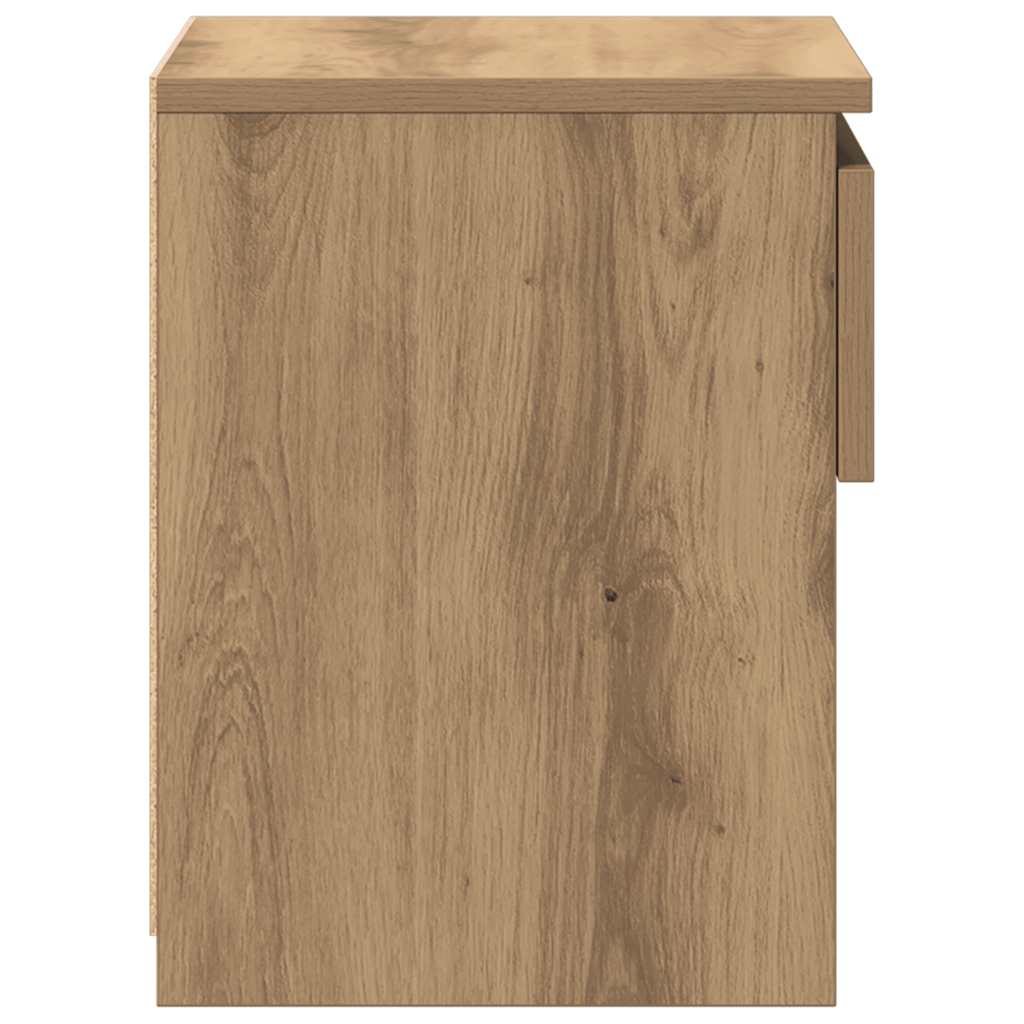 Nachttisch Artisan-Eiche 40x30x39 cm Holzwerkstoff