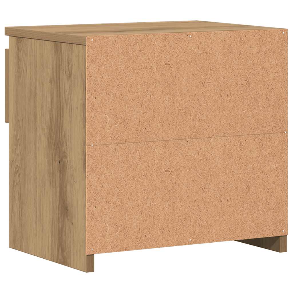 Nachttisch Artisan-Eiche 40x30x39 cm Holzwerkstoff