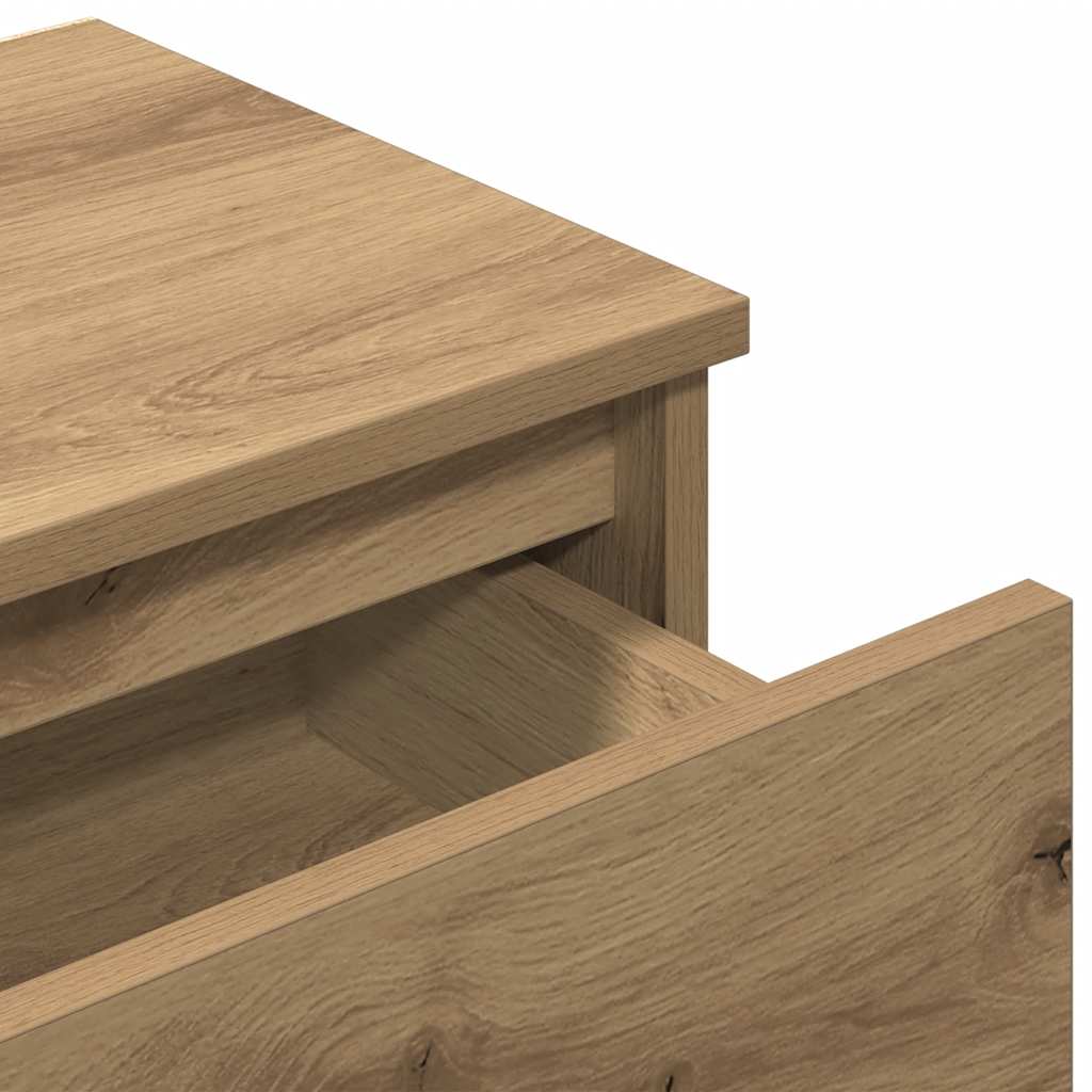 Nachttisch Artisan-Eiche 40x30x39 cm Holzwerkstoff