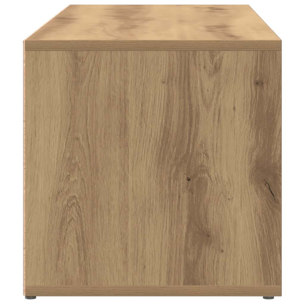 Schuhbank Artisan-Eiche 105x35x35 cm Holzwerkstoff
