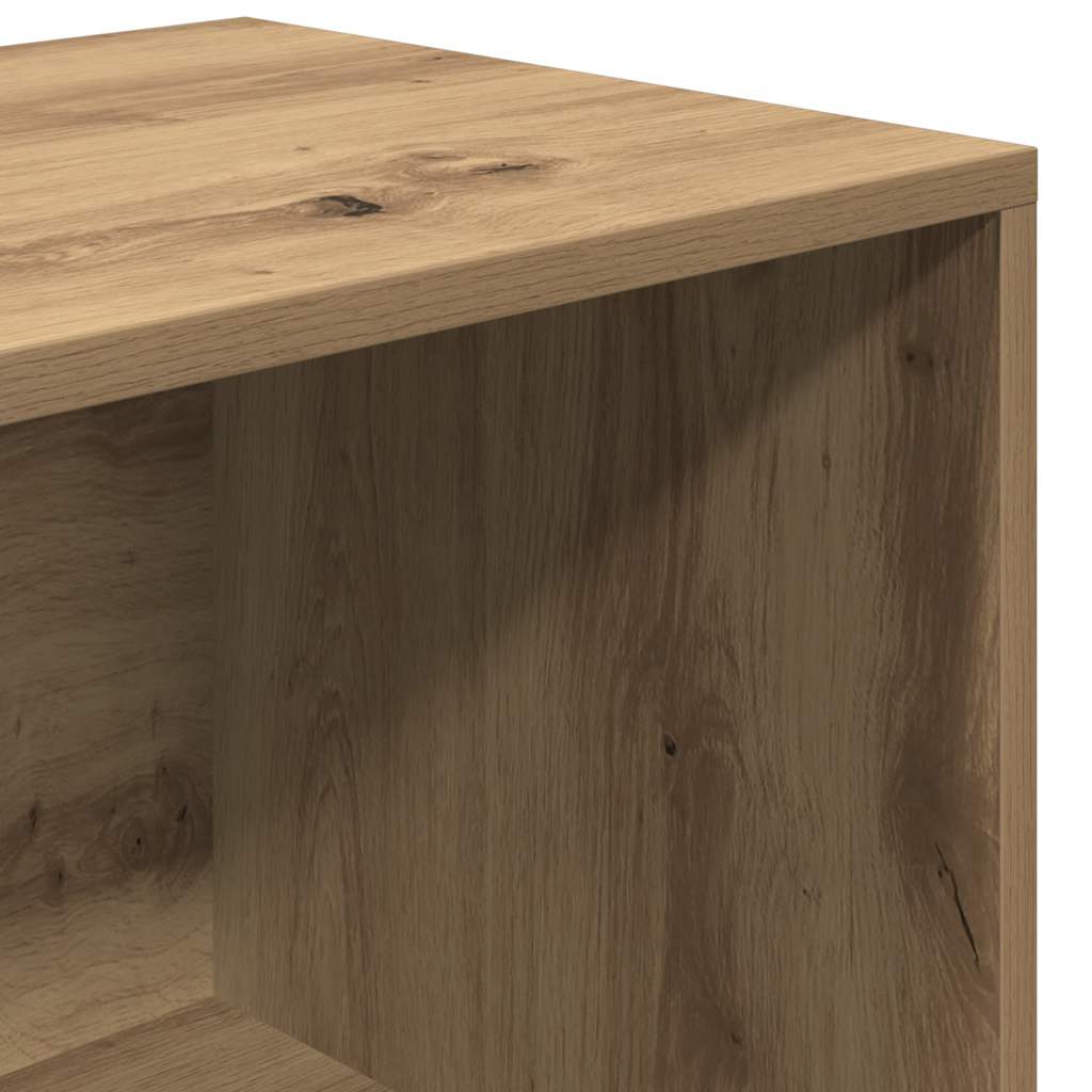 Schuhbank Artisan-Eiche 105x35x35 cm Holzwerkstoff