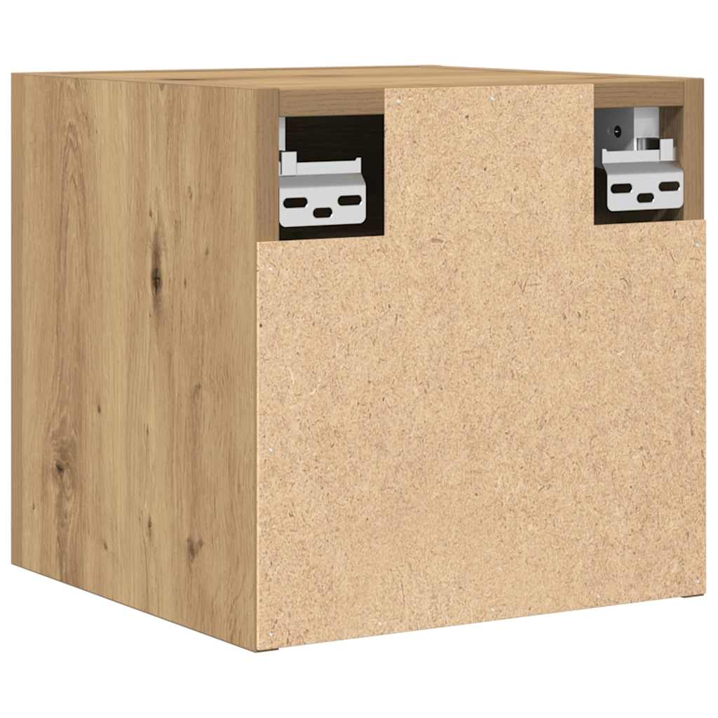 TV-Wandschränke 2 Stk. Artisan-Eiche 30,5x30x30 cm