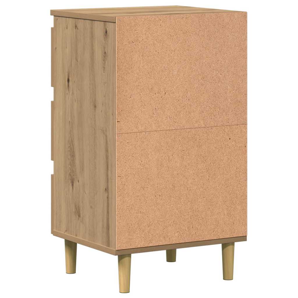 Nachttisch Artisan-Eiche 40x35x69 cm Holzwerkstoff