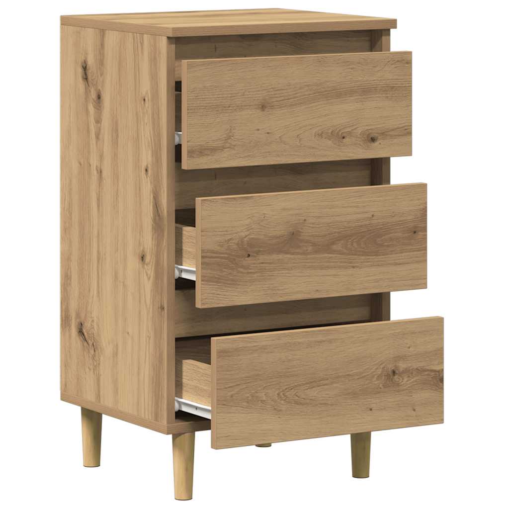 Nachttisch Artisan-Eiche 40x35x69 cm Holzwerkstoff