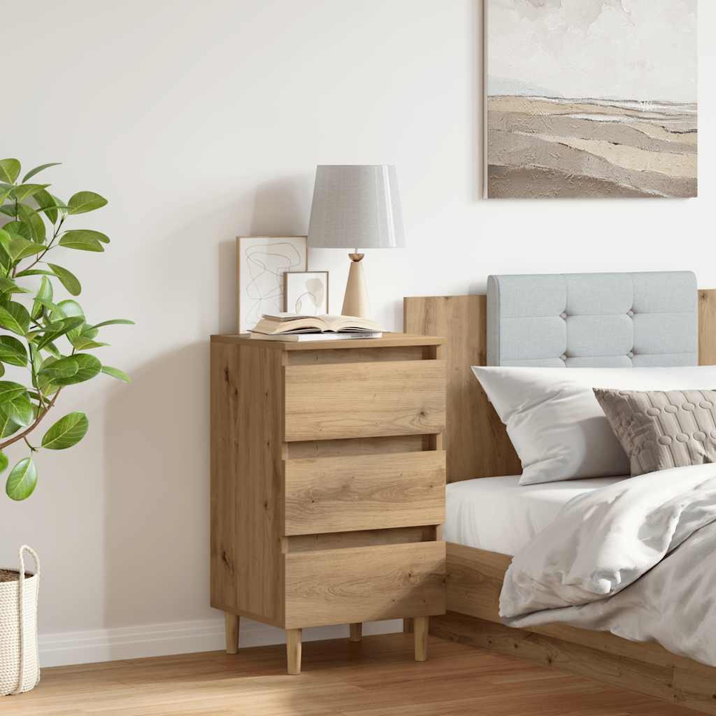 Nachttisch Artisan-Eiche 40x35x69 cm Holzwerkstoff