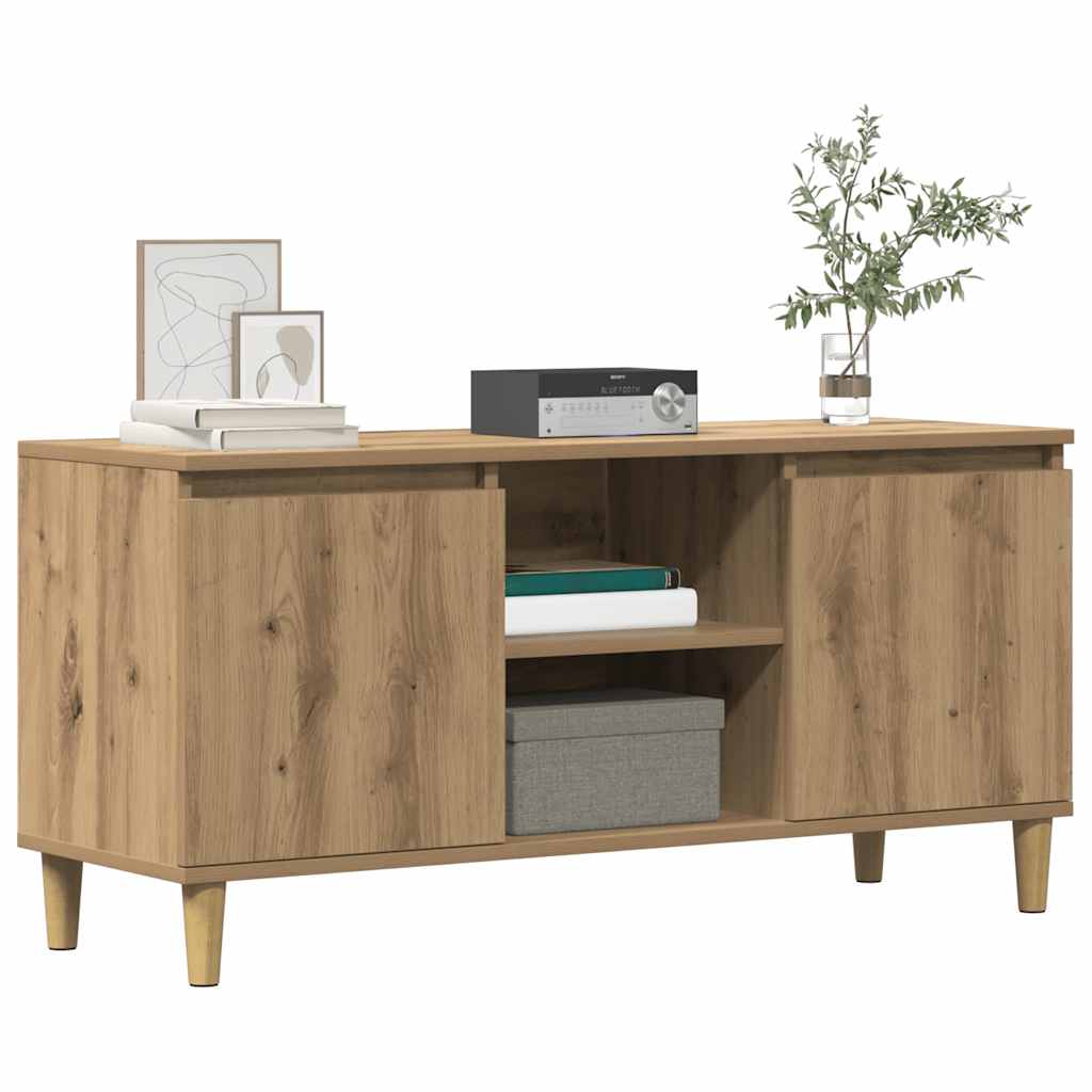 TV-Schrank Artisan-Eiche 102x35x50 cm Holzwerkstoff