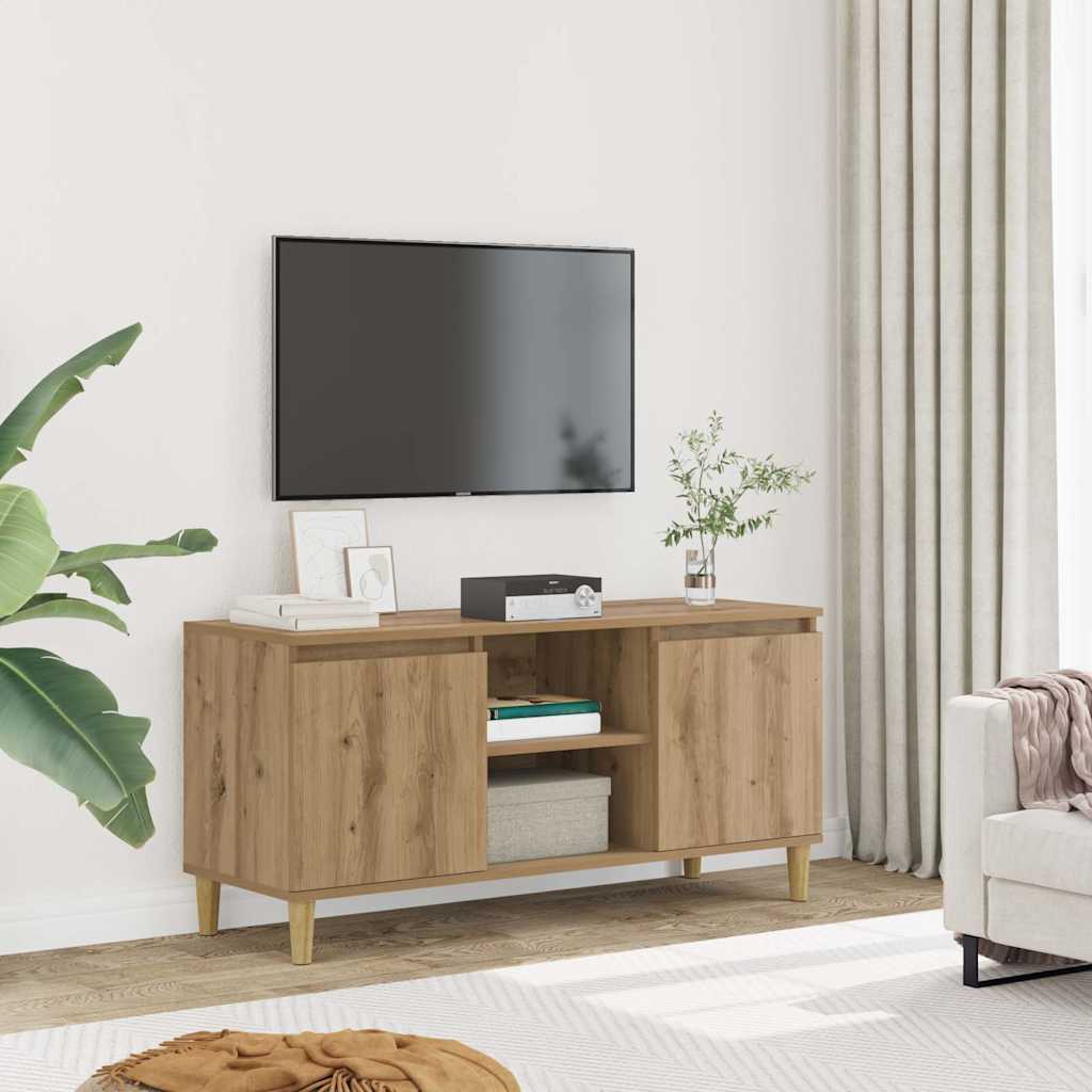 TV-Schrank Artisan-Eiche 102x35x50 cm Holzwerkstoff