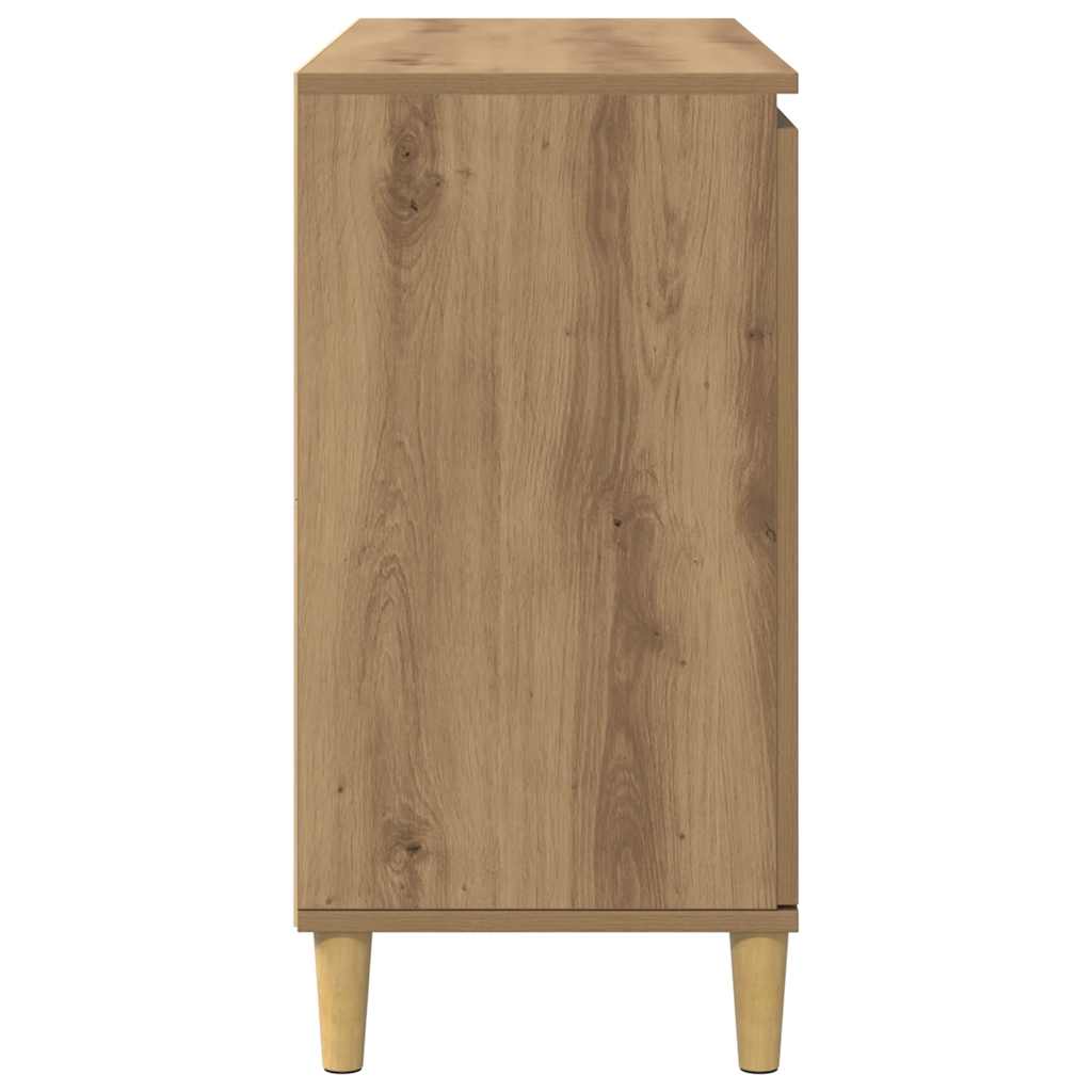 Sideboard Artisan-Eiche 102x35x70 cm Holzwerkstoff