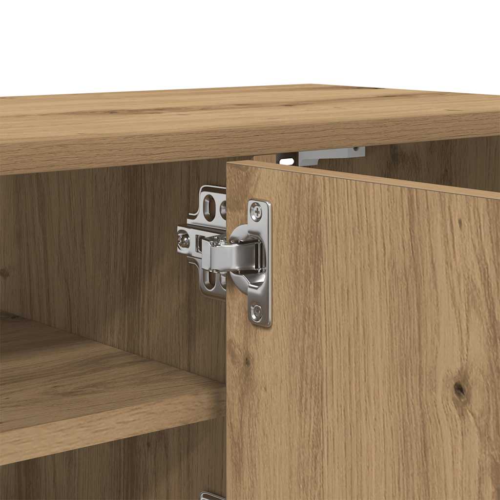 Wandschrank Artisan-Eiche 101x30x29 cm Holzwerkstoff