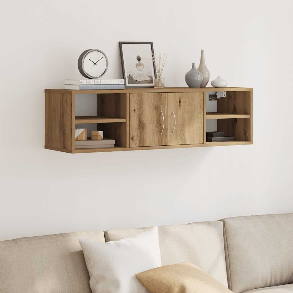 Wandschrank Artisan-Eiche 101x30x29 cm Holzwerkstoff