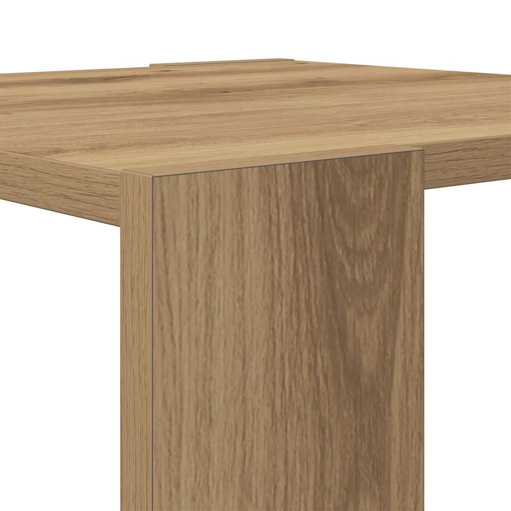 Couchtisch Artisan-Eiche 40x40x30 cm Holzwerkstoff