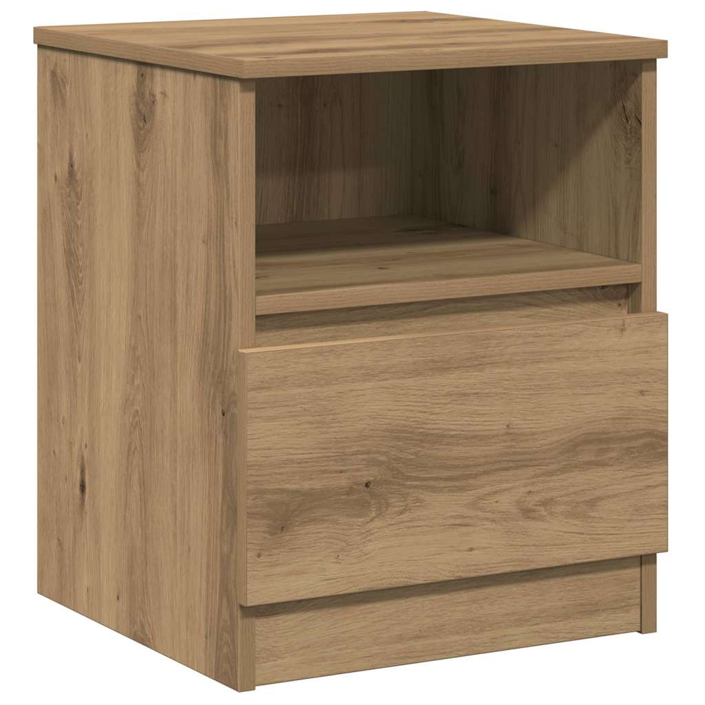 Nachttisch Artisan-Eiche 40x40x50 cm Holzwerkstoff