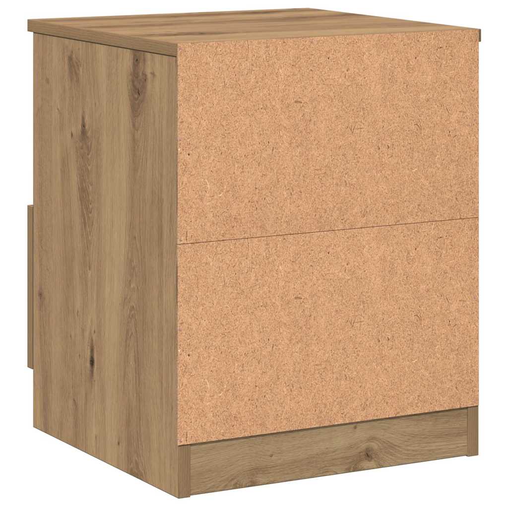 Nachttisch Artisan-Eiche 40x40x50 cm Holzwerkstoff
