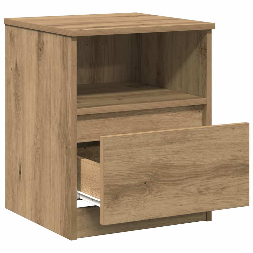 Nachttisch Artisan-Eiche 40x40x50 cm Holzwerkstoff
