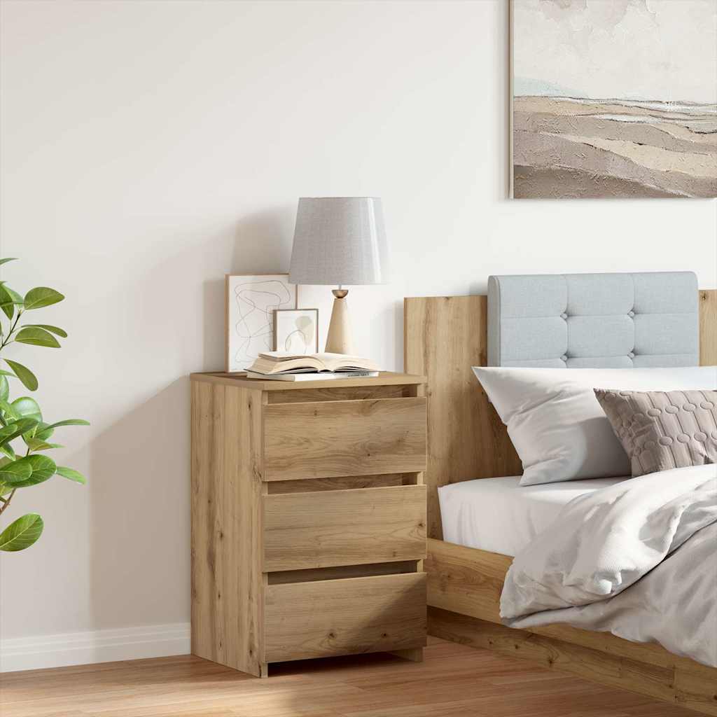 Nachttisch Artisan-Eiche 40x35x62,5 cm Holzwerkstoff