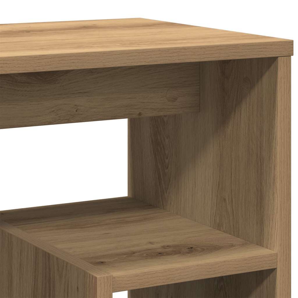 Nachttisch Artisan-Eiche 40x30x40 cm Holzwerkstoff