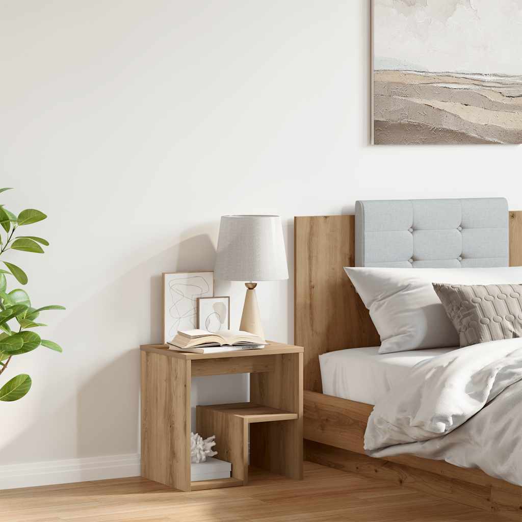 Nachttisch Artisan-Eiche 40x30x40 cm Holzwerkstoff