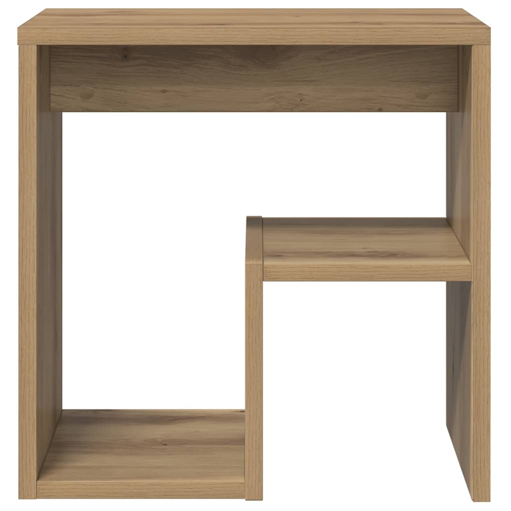 Nachttische 2 Stk. Artisan-Eiche 40x30x40 cm Holzwerkstoff
