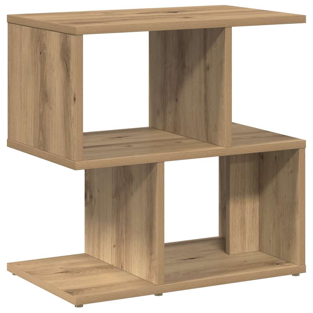 Nachttische 2 Stk. Artisan-Eiche 50x30x51,5 cm Holzwerkstoff