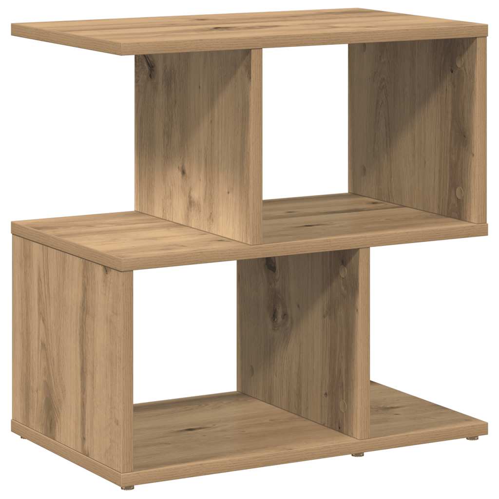 Nachttische 2 Stk. Artisan-Eiche 50x30x51,5 cm Holzwerkstoff