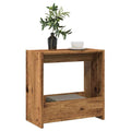 Beistelltisch Altholz-Optik 50x26x50 cm Holzwerkstoff