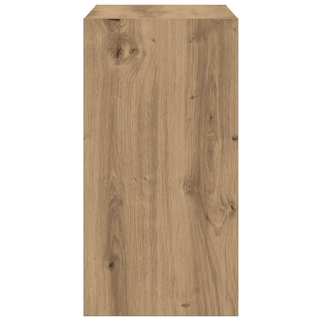 Beistelltisch Artisan-Eiche 50x26x50 cm Holzwerkstoff